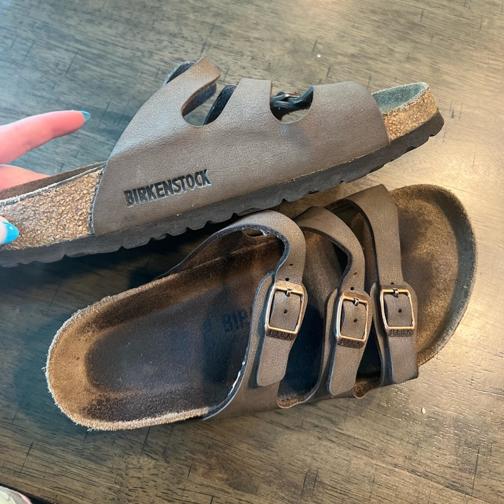 3 strap Florida Birkenstok Shoes